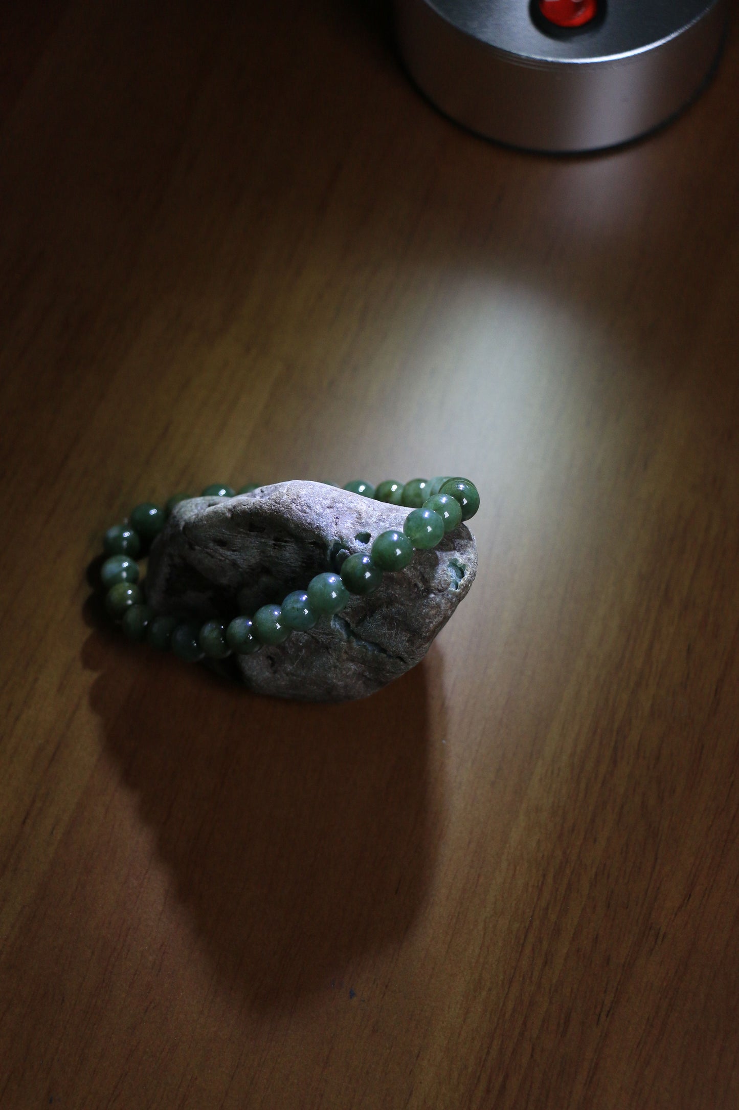 Mystical Green Jade Energy Bracelet - Feng Shui Five Elements Harmony Jewelry for Wealth & Protection Chi Enhancement